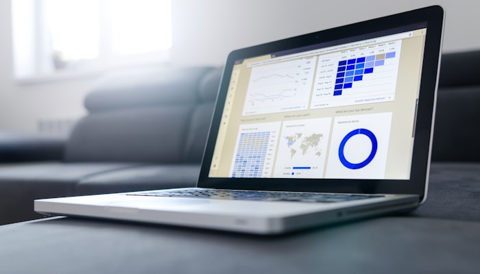 Dashboard analytics and data visualization